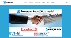 Desktop Screenshot of poweram.ee